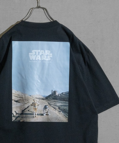 JOHN'S CLOSET(ジョンズクローゼット)の「【k】〔Star Wars〕バリエーション エピソード ビッグ クルーネックTシャツ(Tシャツ/カットソー・メンズ・ブラック系1/ブラック系2/ブラック系3/ブラック系4/ブラック系5/ホワイト系1/ホワイト系2/ホワイト系3/ホワイト系4/ホワイト系5・MEDIUM/LARGE)」の9枚目の写真