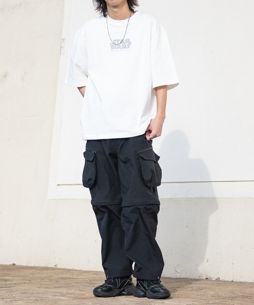 JOHN'S CLOSET(ジョンズクローゼット)の「【k】〔Star Wars〕バリエーション エピソード ビッグ クルーネックTシャツ(Tシャツ/カットソー・メンズ・ブラック系1/ブラック系2/ブラック系3/ブラック系4/ブラック系5/ホワイト系1/ホワイト系2/ホワイト系3/ホワイト系4/ホワイト系5・MEDIUM/LARGE)」の15枚目の写真
