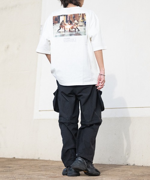 JOHN'S CLOSET(ジョンズクローゼット)の「【k】〔Star Wars〕バリエーション エピソード ビッグ クルーネックTシャツ(Tシャツ/カットソー・メンズ・ブラック系1/ブラック系2/ブラック系3/ブラック系4/ブラック系5/ホワイト系1/ホワイト系2/ホワイト系3/ホワイト系4/ホワイト系5・MEDIUM/LARGE)」の13枚目の写真