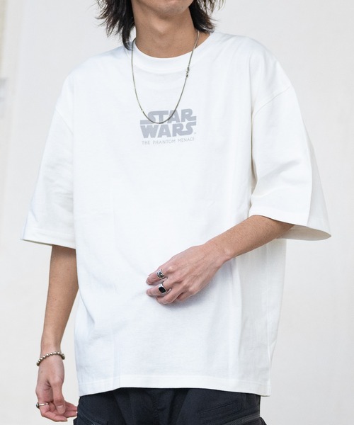 JOHN'S CLOSET(ジョンズクローゼット)の「【k】〔Star Wars〕バリエーション エピソード ビッグ クルーネックTシャツ(Tシャツ/カットソー・メンズ・ブラック系1/ブラック系2/ブラック系3/ブラック系4/ブラック系5/ホワイト系1/ホワイト系2/ホワイト系3/ホワイト系4/ホワイト系5・MEDIUM/LARGE)」の18枚目の写真