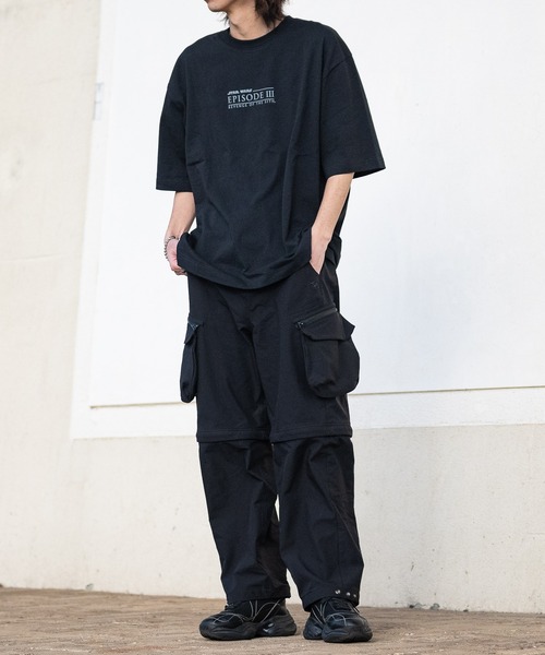 JOHN'S CLOSET(ジョンズクローゼット)の「【k】〔Star Wars〕バリエーション エピソード ビッグ クルーネックTシャツ(Tシャツ/カットソー・メンズ・ブラック系1/ブラック系2/ブラック系3/ブラック系4/ブラック系5/ホワイト系1/ホワイト系2/ホワイト系3/ホワイト系4/ホワイト系5・MEDIUM/LARGE)」の21枚目の写真