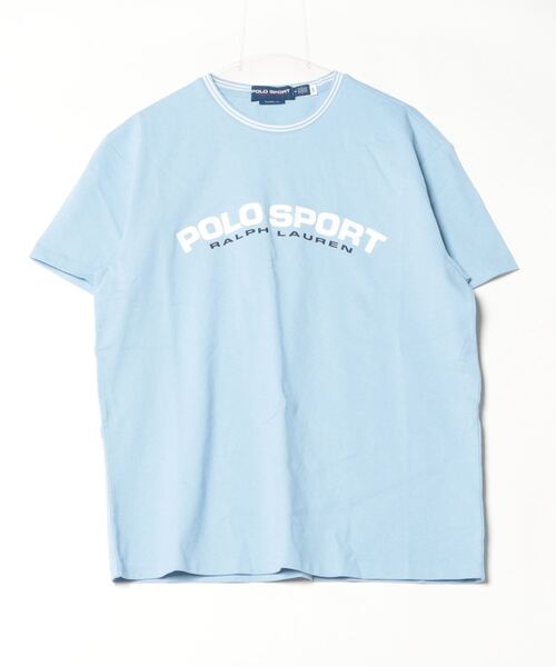 POLO RALPH LAUREN(ポロ ラルフ ローレン)の「【限定コレクション】クラシック フィット Polo Sport ジャージー Tシャツ(Tシャツ/カットソー・メンズ・ブルー・XS/S/M/L)」の1枚目の写真