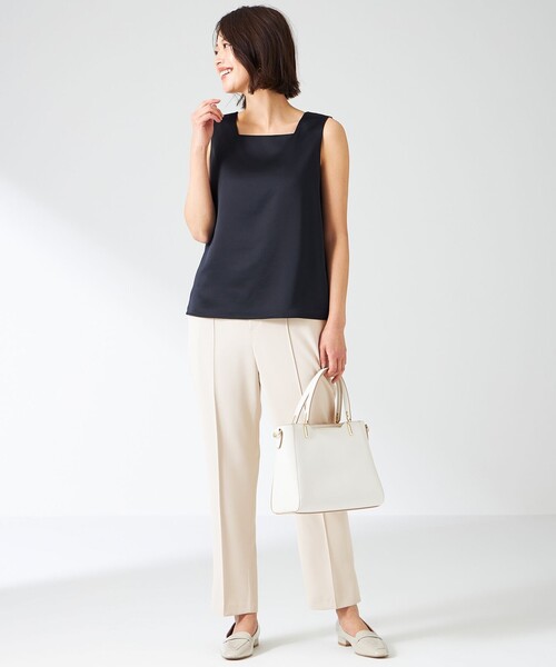 洗える】サテン2WAY タンクトップ（タンクトップ）｜ANY SIS