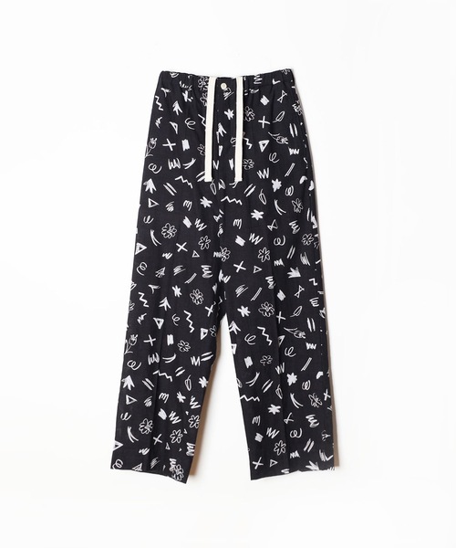 【最終値下げ】HOLIDAY SUPER RIB PANTS フルーツ柄 最終値下げ】HOLIDAY SUPER RIB PANTS フルーツ柄 最終値下げ