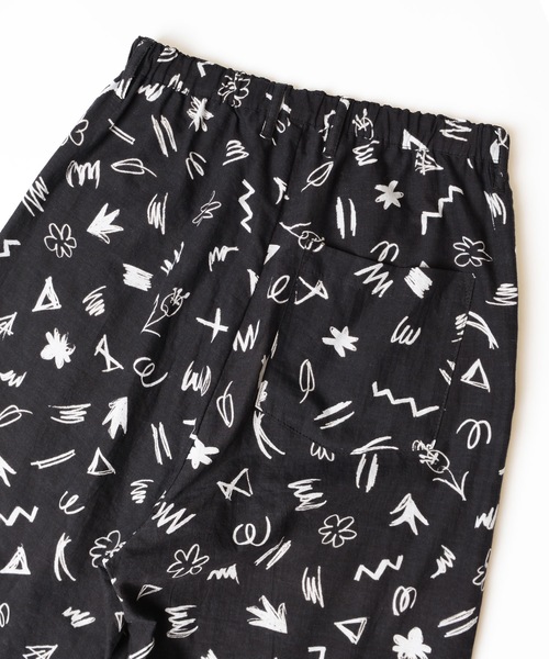 HOLIDAY（ホリデイ）の「SUNO&MORRISON KHADI DRAWSTRINGS SHIRT PANTS スノアンドモリソンカディドローストリングスシャツパンツ（その他パンツ・レディース・ブラック・ONE SIZE）」の5枚目の写真