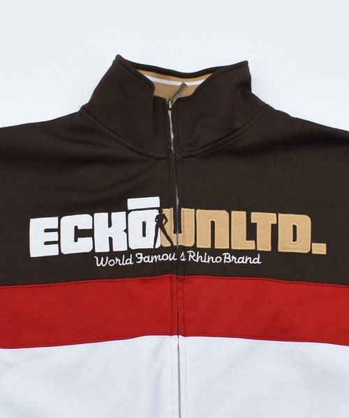 ecko unltd.（エコーアンリミテッド）の「【ヴィンテージ古着】ECKO UNLTD フルジップ トラックジャケット（ジャージ・メンズ・ホワイト・X-LARGE）」の4枚目の写真