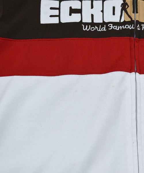 ecko unltd.（エコーアンリミテッド）の「【ヴィンテージ古着】ECKO UNLTD フルジップ トラックジャケット（ジャージ・メンズ・ホワイト・X-LARGE）」の5枚目の写真