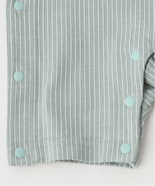 kladskap（クレードスコープ）の「ロケットアップリケ半袖カバーオール（ロンパース・キッズ・クリーム/ネイビー・70cm/80ｃｍ）」の11枚目の写真