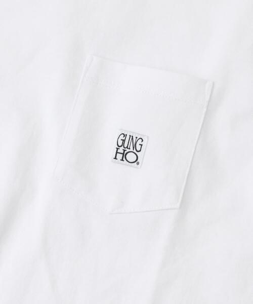 ITEMS URBANRESEARCH(アイテムズ アーバンリサーチ)の「『別注』GUNGHO×ITEMS ポケットロングTシャツ(Tシャツ/カットソー・メンズ・ベージュ/ホワイト/ブラック・MEDIUM/LARGE)」の10枚目の写真