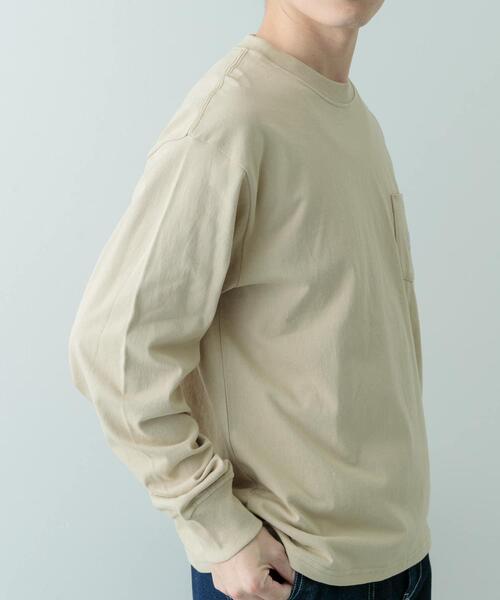 ITEMS URBANRESEARCH(アイテムズ アーバンリサーチ)の「『別注』GUNGHO×ITEMS ポケットロングTシャツ(Tシャツ/カットソー・メンズ・ベージュ/ホワイト/ブラック・MEDIUM/LARGE)」の12枚目の写真