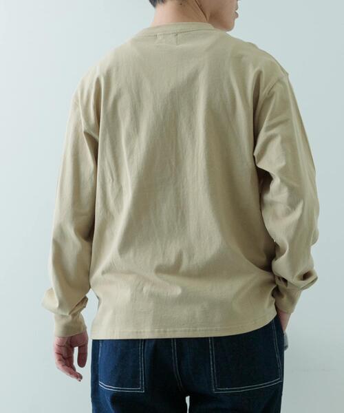ITEMS URBANRESEARCH(アイテムズ アーバンリサーチ)の「『別注』GUNGHO×ITEMS ポケットロングTシャツ(Tシャツ/カットソー・メンズ・ベージュ/ホワイト/ブラック・MEDIUM/LARGE)」の13枚目の写真
