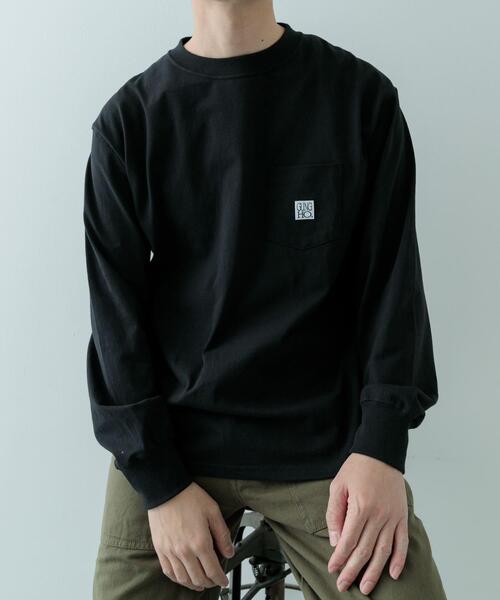 ITEMS URBANRESEARCH(アイテムズ アーバンリサーチ)の「『別注』GUNGHO×ITEMS ポケットロングTシャツ(Tシャツ/カットソー・メンズ・ベージュ/ホワイト/ブラック・MEDIUM/LARGE)」の19枚目の写真