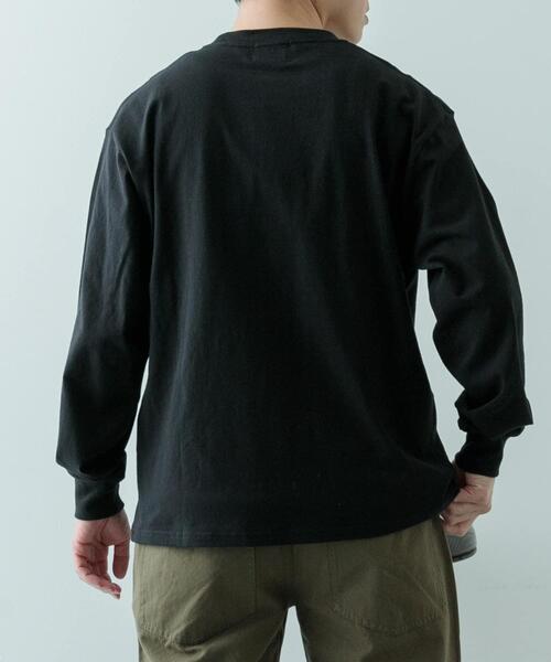 ITEMS URBANRESEARCH(アイテムズ アーバンリサーチ)の「『別注』GUNGHO×ITEMS ポケットロングTシャツ(Tシャツ/カットソー・メンズ・ベージュ/ホワイト/ブラック・MEDIUM/LARGE)」の22枚目の写真