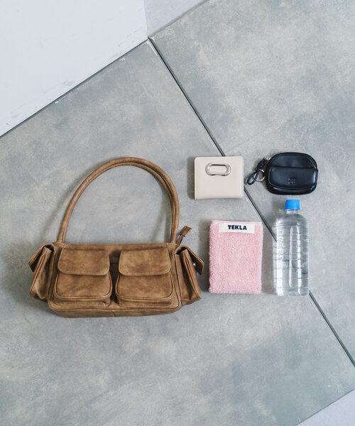 Kastane(カスタネ)の「ポケットボストンバッグ(ボストンバッグ・レディース・ベージュ/ブラウン・FREE)」の21枚目の写真