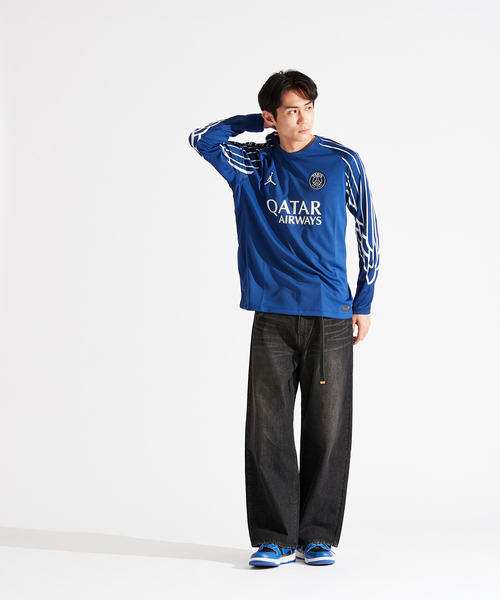 AIR JORDAN（エアジョーダン）の「【NIKE / ナイキ】Paris Saint-Germain Club Team 4th LS Sta HJ0867- 493（Tシャツ/カットソー・メンズ・ネイビー・SMALL/MEDIUM/LARGE/X-LARGE）」の12枚目の写真