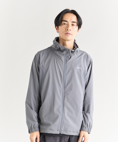 NANGA(ナンガ)の「HYBRID FLEX ZIP BLOUSON/ハイブリッドフレックスジップブルゾン(マウンテンパーカー・メンズ・グレー/ベージュ/ネイビー/ブラック・S/M/L/XL)」の11枚目の写真