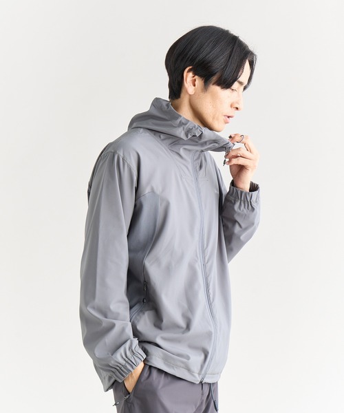 NANGA(ナンガ)の「HYBRID FLEX ZIP BLOUSON/ハイブリッドフレックスジップブルゾン(マウンテンパーカー・メンズ・グレー/ベージュ/ネイビー/ブラック・S/M/L/XL)」の5枚目の写真