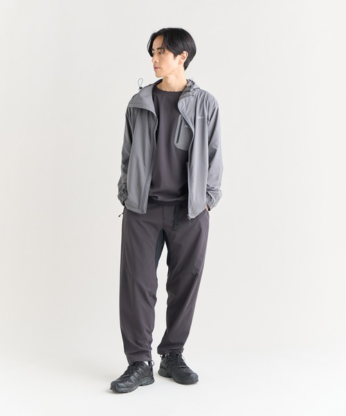 NANGA(ナンガ)の「HYBRID FLEX ZIP BLOUSON/ハイブリッドフレックスジップブルゾン(マウンテンパーカー・メンズ・グレー/ベージュ/ネイビー/ブラック・S/M/L/XL)」の9枚目の写真