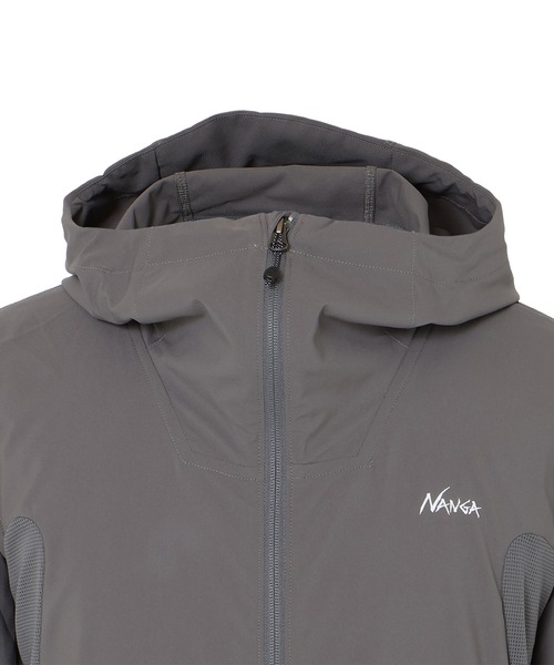 NANGA(ナンガ)の「HYBRID FLEX ZIP BLOUSON/ハイブリッドフレックスジップブルゾン(マウンテンパーカー・メンズ・グレー/ベージュ/ネイビー/ブラック・S/M/L/XL)」の17枚目の写真