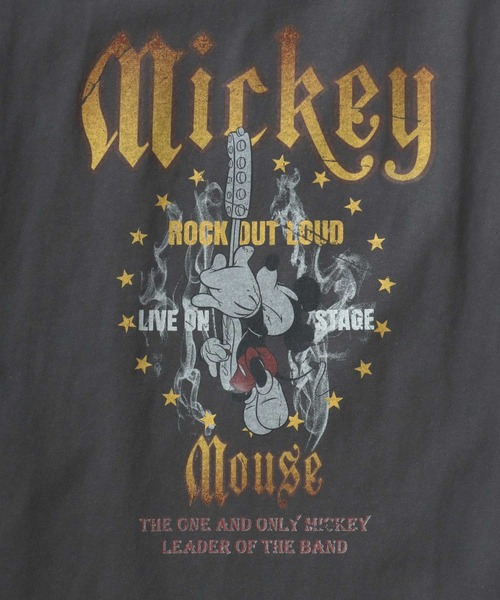 【Disney】Mickey ミッキー　ノースリーブ　Tシャツ 楽天市場】ミッキーマウス オーバーサイズ ピグメント風