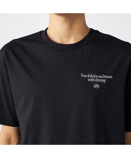 RUSTY（ラスティ）の「RUSTY ラスティ ブランド ロゴ バックプリント UVカット クルーネック 半袖 Tシャツ（Tシャツ/カットソー・メンズ・ブラック/ブルー/ホワイト/ピンク・L/LL/M）」の20枚目の写真