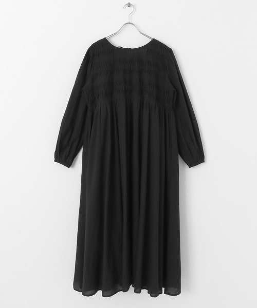 URBAN RESEARCH Sonny Label（アーバンリサーチサニーレーベル）の「エアリーコットンツイストピンタックワンピース（ワンピース・レディース・ブラウン/ブルー/ブラック・FREE）」の18枚目の写真