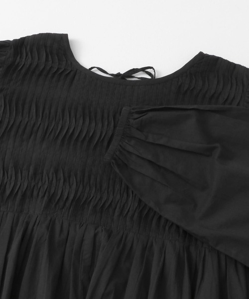 URBAN RESEARCH Sonny Label（アーバンリサーチサニーレーベル）の「エアリーコットンツイストピンタックワンピース（ワンピース・レディース・ブラウン/ブルー/ブラック・FREE）」の10枚目の写真