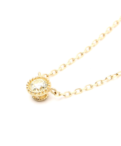 agete（アガット）の「K18ネックレス（10154116106）（ネックレス・レディース・ゴールド系その他・FREE）」の3枚目の写真