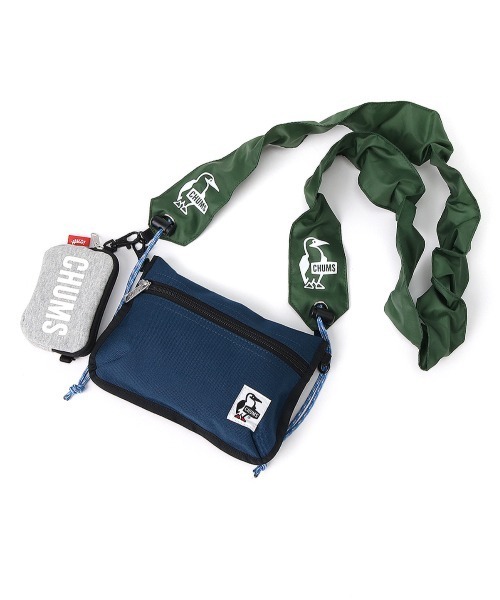 CHUMS（チャムス）の「【CHUMS/チャムス】 Wearable Sling Shoulder Bag Sweat Nylon（ショルダーバッグ・レディース・その他5/その他7/その他4/その他6/その他1/その他3/その他2/その他8/その他10/その他11/その他9/その他12・FREE）」の2枚目の写真