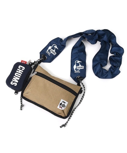 CHUMS（チャムス）の「【CHUMS/チャムス】 Wearable Sling Shoulder Bag Sweat Nylon（ショルダーバッグ・レディース・その他5/その他7/その他4/その他6/その他1/その他3/その他2/その他8/その他10/その他11/その他9/その他12・FREE）」の3枚目の写真