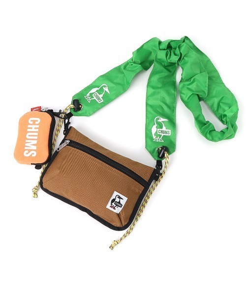 CHUMS（チャムス）の「【CHUMS/チャムス】 Wearable Sling Shoulder Bag Sweat Nylon（ショルダーバッグ・レディース・その他5/その他7/その他4/その他6/その他1/その他3/その他2/その他8/その他10/その他11/その他9/その他12・FREE）」の5枚目の写真