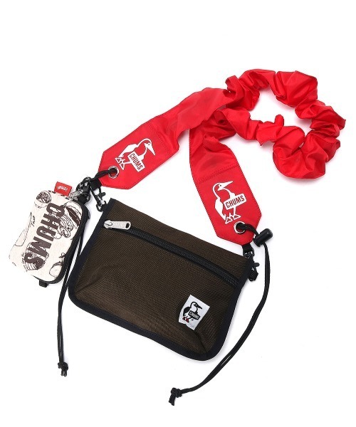 CHUMS（チャムス）の「【CHUMS/チャムス】 Wearable Sling Shoulder Bag Sweat Nylon（ショルダーバッグ・レディース・その他5/その他7/その他4/その他6/その他1/その他3/その他2/その他8/その他10/その他11/その他9/その他12・FREE）」の10枚目の写真