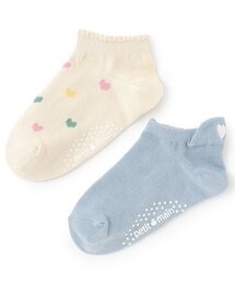 petit main | CUTEスニーカー丈ソックス2P(ソックス/靴下)