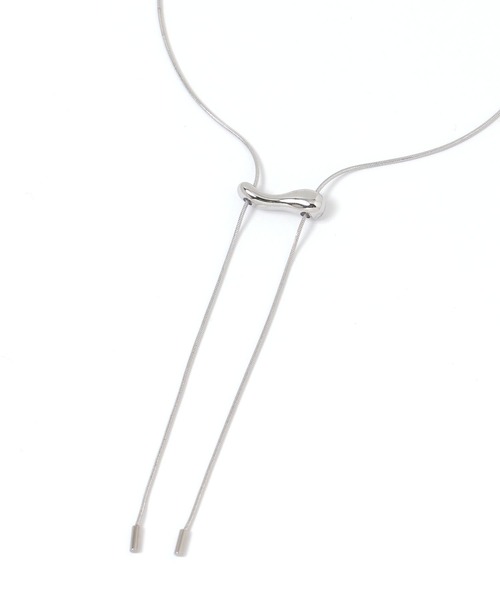 LEPSIM（レプシィム）の「ステンレススライドネックレス　324846（ネックレス・レディース・シルバー/シルバー系その他・ONE SIZE）」の3枚目の写真