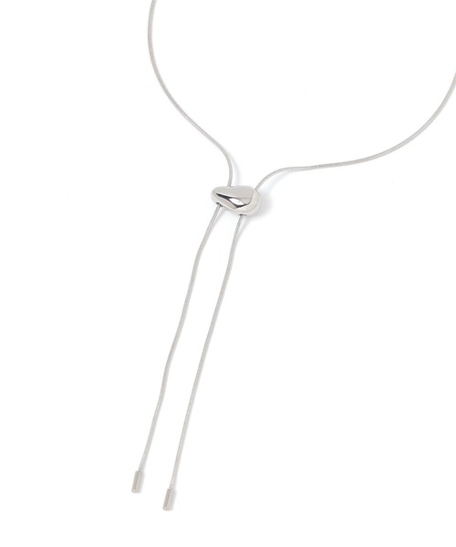 LEPSIM（レプシィム）の「ステンレススライドネックレス　324846（ネックレス・レディース・シルバー/シルバー系その他・ONE SIZE）」の4枚目の写真