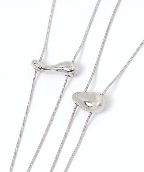 LEPSIM（レプシィム）の「ステンレススライドネックレス　324846（ネックレス・レディース・シルバー/シルバー系その他・ONE SIZE）」の6枚目の写真