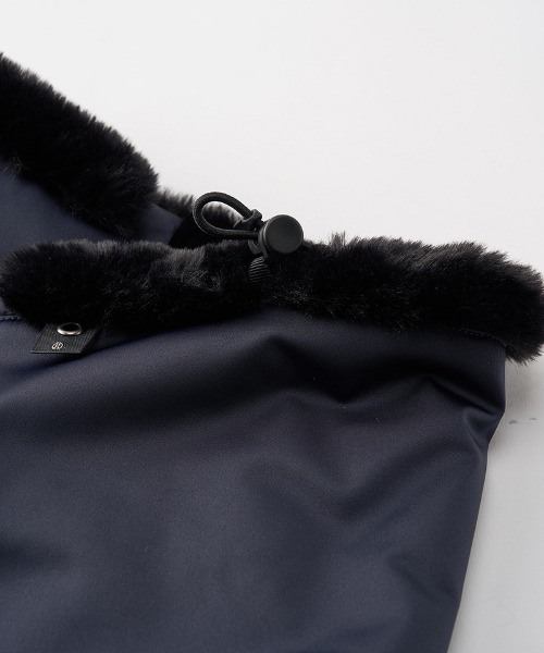wjk(ダヴルジェイケイ)の「mko12778-combi neck warmer ネックウォーマー(ネックウォーマー/スヌード・メンズ・ネイビー/ブラック・FREE)」の7枚目の写真