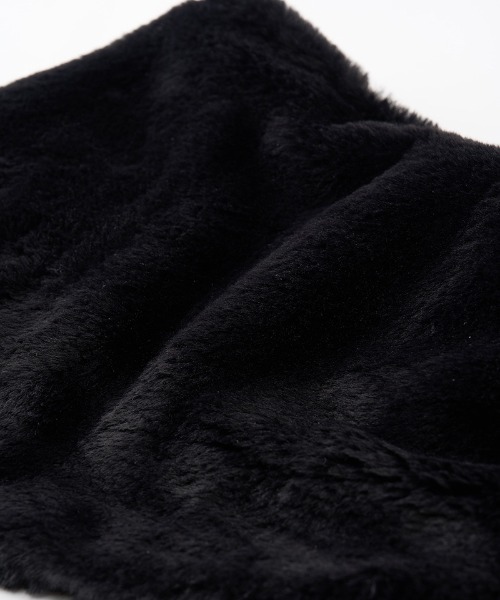 wjk(ダヴルジェイケイ)の「mko12778-combi neck warmer ネックウォーマー(ネックウォーマー/スヌード・メンズ・ネイビー/ブラック・FREE)」の3枚目の写真