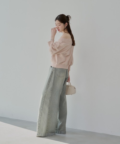 新品 ワンショルルーズスウェット 2点 ワンショルルーズスウェット – ANDREA&Co.