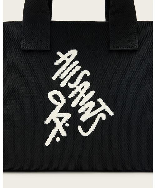 ALLSAINTS（オールセインツ）の「IZZY MINI SPRAY TOTE（トートバッグ・レディース・ブラック・ONE SIZE）」の7枚目の写真
