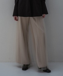 ZOZO限定】tulle layered pants（スラックス）｜HONEY MI HONEY