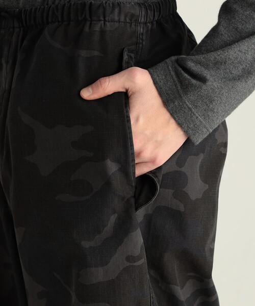 EDITION（エディション）の「ARMY RIP オーバーパンツ（カーゴパンツ・メンズ・ネイビー/ダークグリーン/ホワイト・M/S）」の10枚目の写真