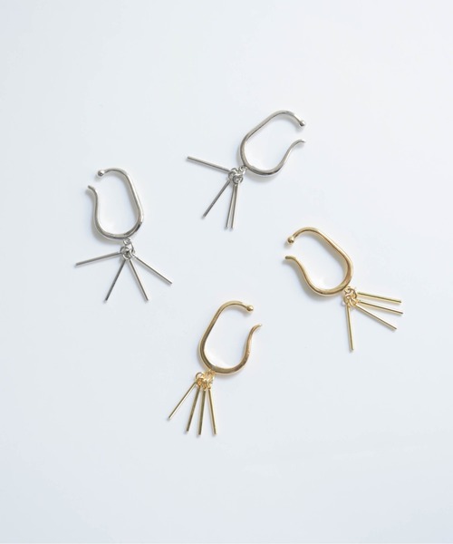 rapiecage（ラピエサージュ）の「フリンジフックイヤリング（イヤリング・レディース・ゴールド/シルバー・FREE）」の6枚目の写真