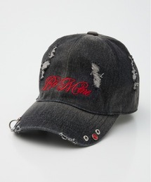 SLY（スライ）の「DAMAGE PIERCE CAP ダメージ ピアス キャップ（キャップ）」
