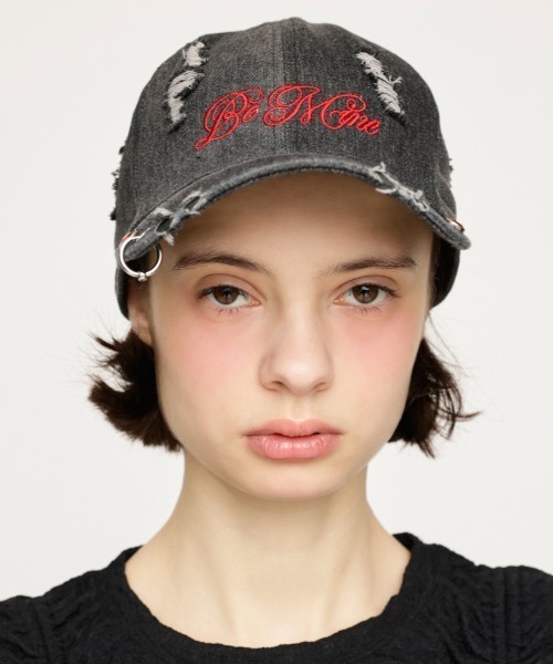 SLY DAMAGE PIERCE キャップ NVY 新品 SLY DAMAGE PIERCE キャップ NVY -ファッション通販 FASHION WALKER
