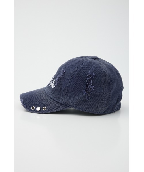 GRANCY】EyeletDesign DamageCap / アイレットデザイン ダメージ