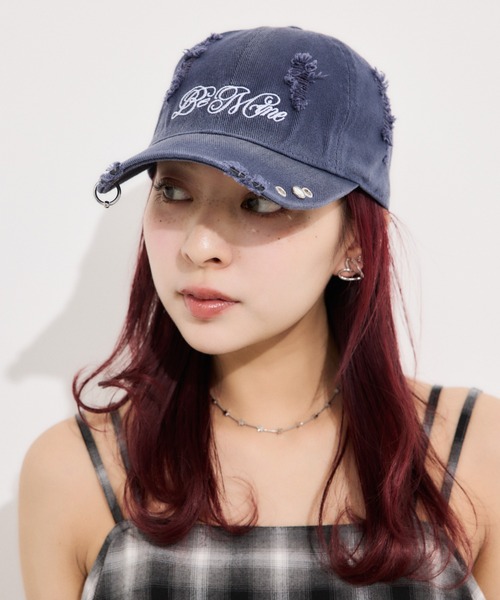 DAMAGE PIERCE CAP ダメージ ピアス キャップ（キャップ）｜SLY