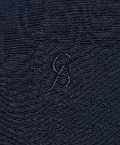 CB CRESTBRIDGE（シービークレストブリッジ）の「パーシャルチェックリネンミックスハーフスリーブシャツ（シャツ/ブラウス・メンズ・オフホワイト/ネイビー・2/3）」の15枚目の写真