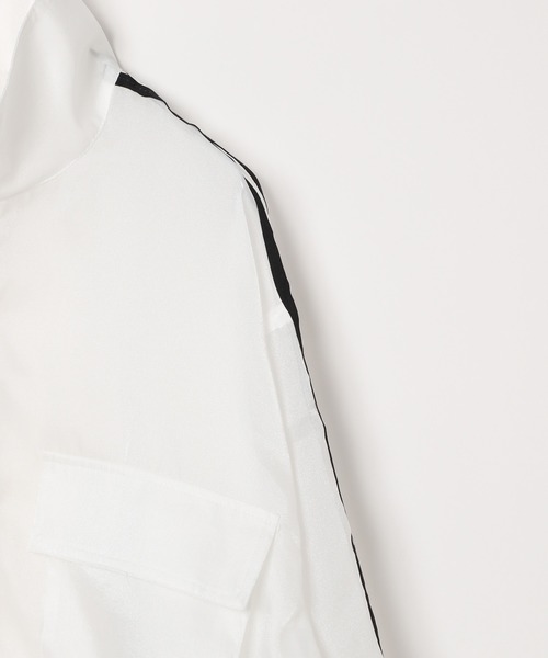 3.3 Field Trip （3.3フィールドトリップ）の「3.3 Field Trip／シアーZIP（ブルゾン・レディース・オフホワイト/ブラック・FREE）」の6枚目の写真