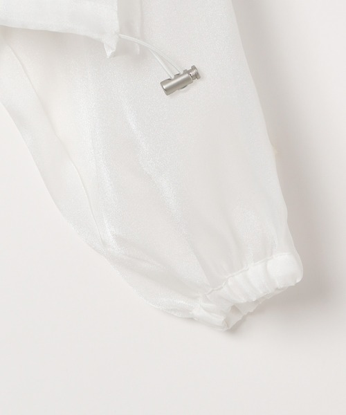 3.3 Field Trip （3.3フィールドトリップ）の「3.3 Field Trip／シアーZIP（ブルゾン・レディース・オフホワイト/ブラック・FREE）」の9枚目の写真